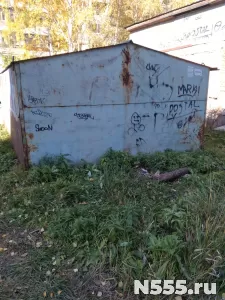 Металлический гараж на одно машиноместо